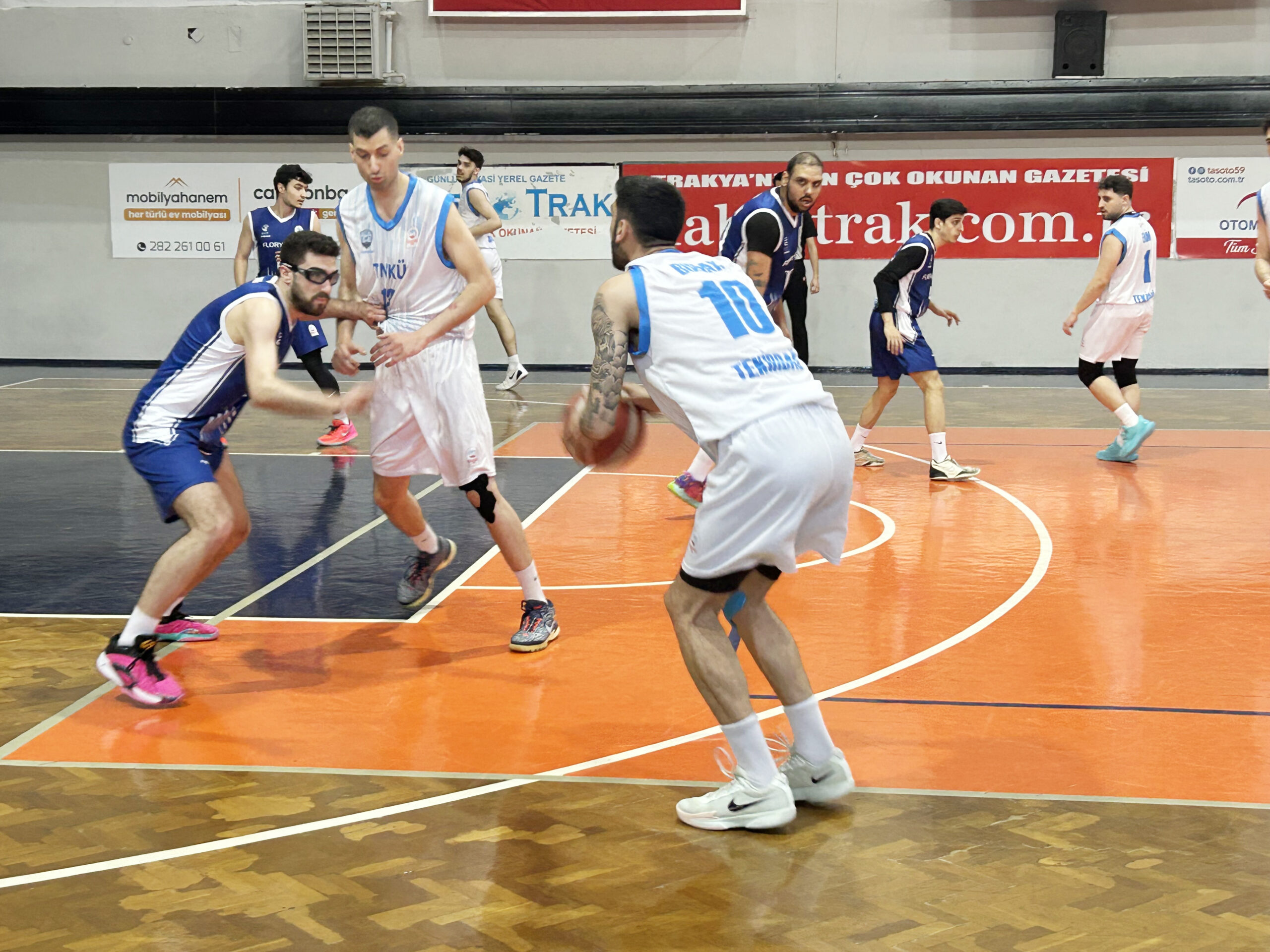 Tekirdağ NKÜ 95 – 79 galip