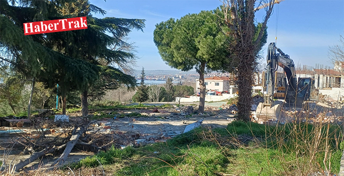 Yeni bir çay bahçesi daha yapılıyor