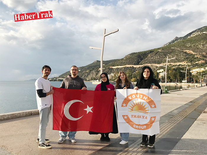 Gençlik projesine katıldılar