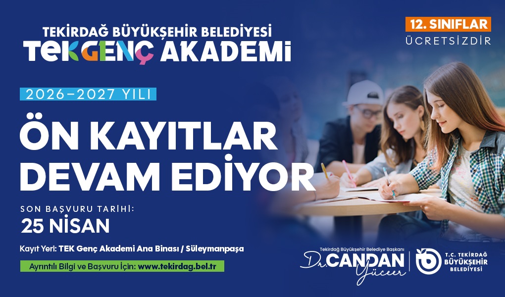 Yeni Dönem Kayıtları Devam Ediyor