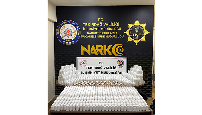 81 Bin 700 Sentetik Ecza Ele Geçirildi
