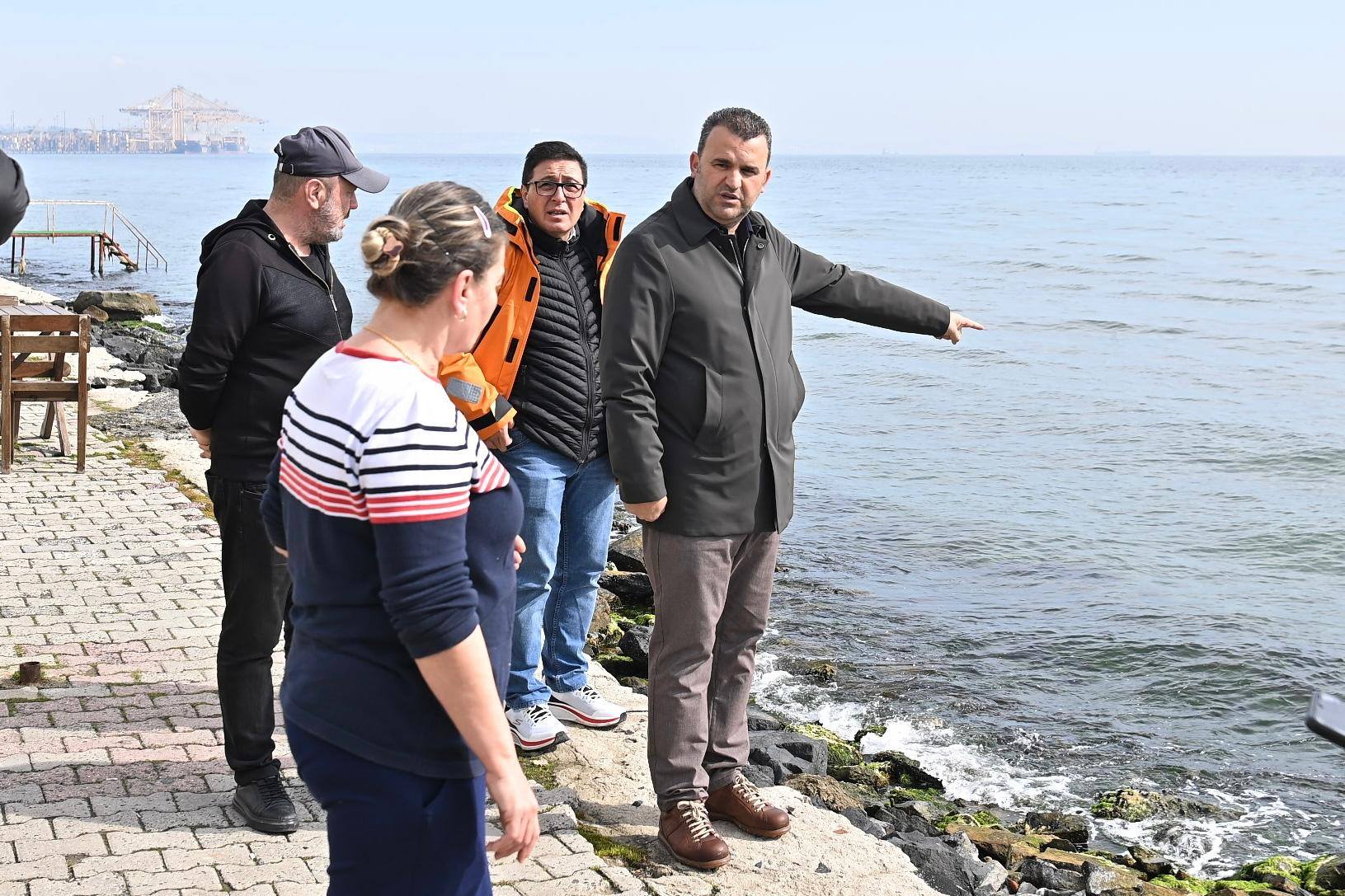 Sahillerde Onarım Çalışması Başladı