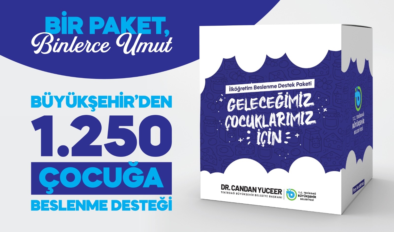 Bin 250 çocuğa beslenme desteği