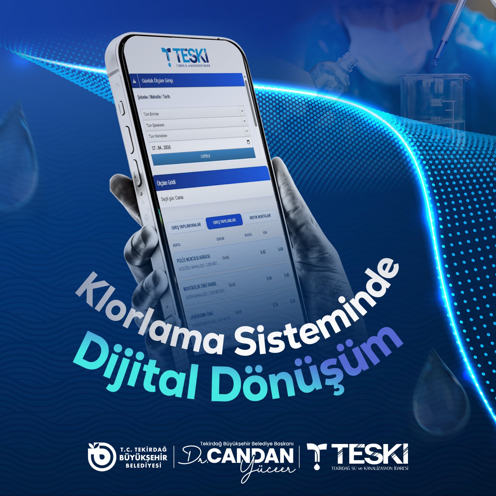 İçme suyu güvenliği dijitalleşiyor
