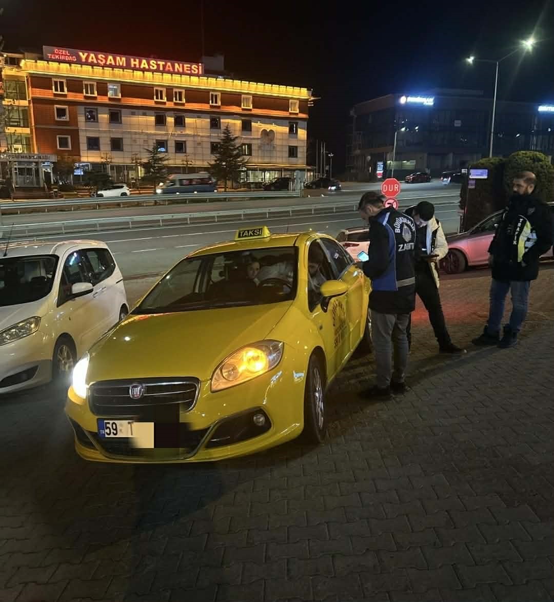 T plakalı araçlara yönelik denetim