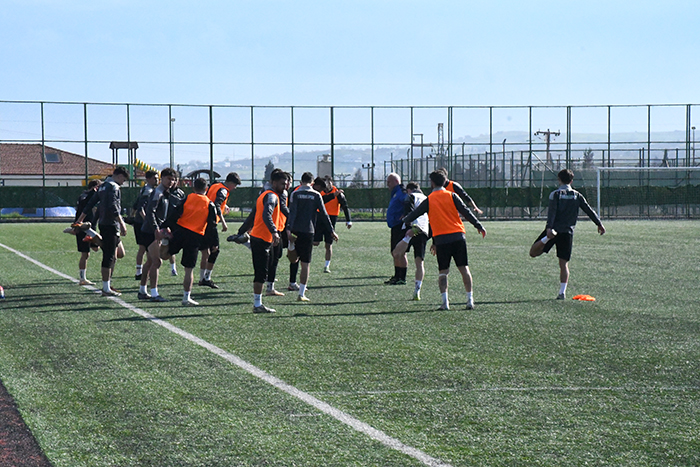 Tekirdağspor, antrenmanlarını sürdürdü