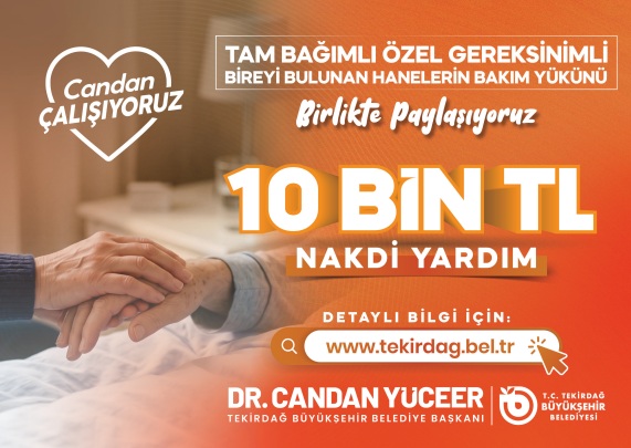 Tekirdağ Büyükşehir Belediyesi İlanı