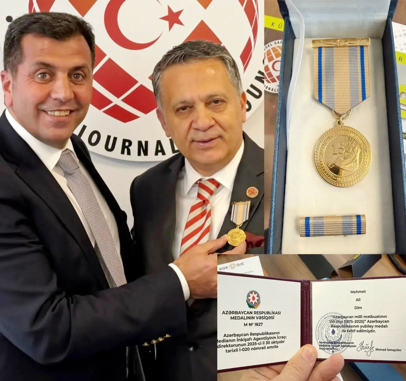 Dim’e Azerbaycan’dan büyük onur