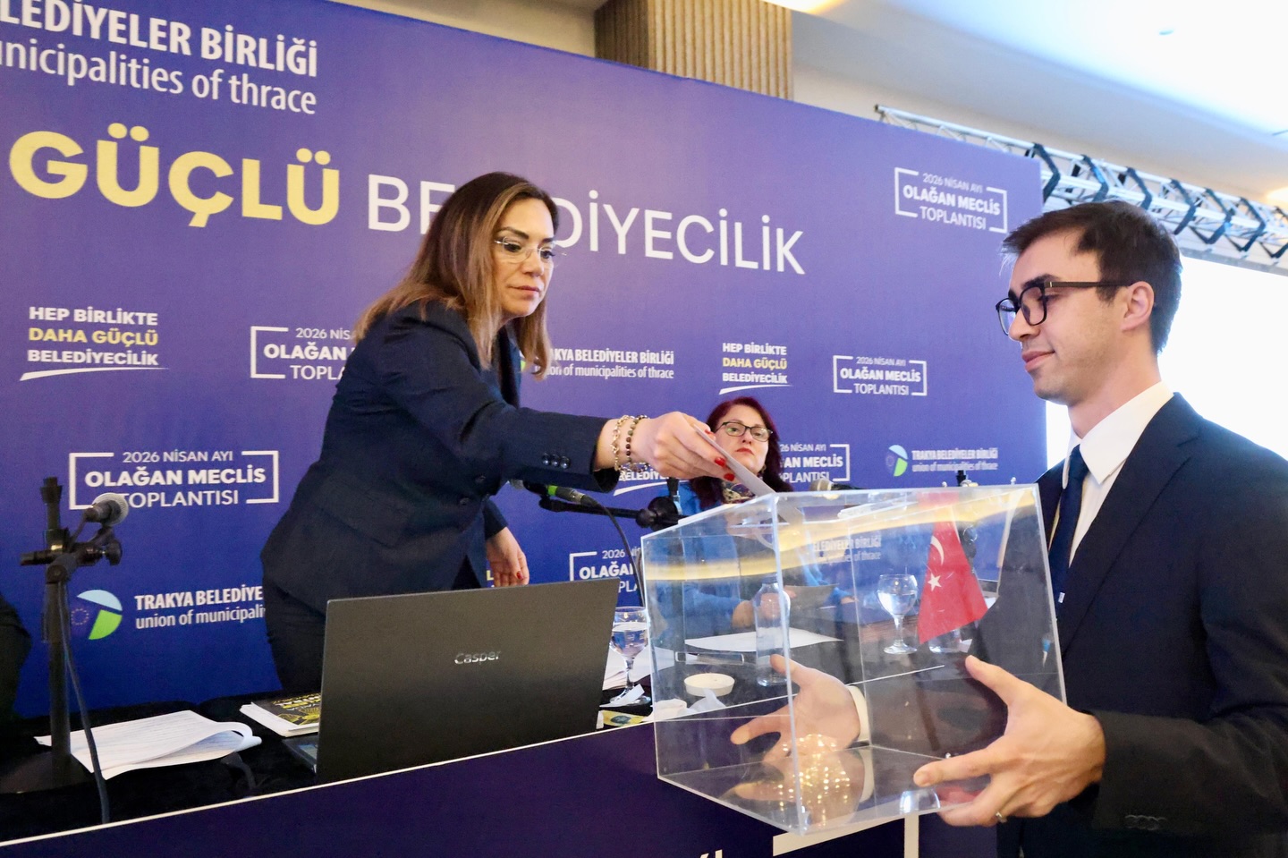 CANDAN BAŞKAN YENİDEN TRAKYA’NIN BAŞKANI OLARAK SEÇİLDİ