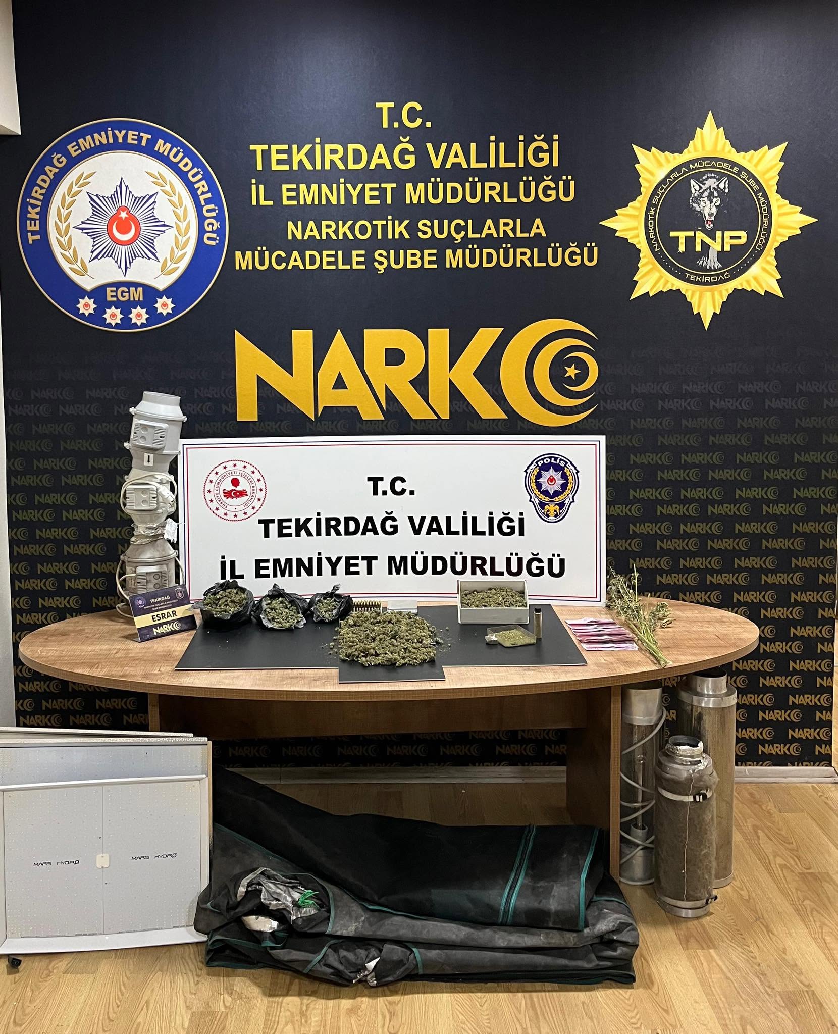 Tekirdağ’da Uyuşturucuya Geçit Yok