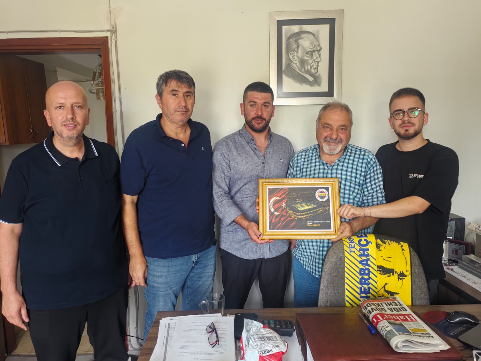 Tekirdağ 59 Fenerbahçeliler Derneği basını unutmadı