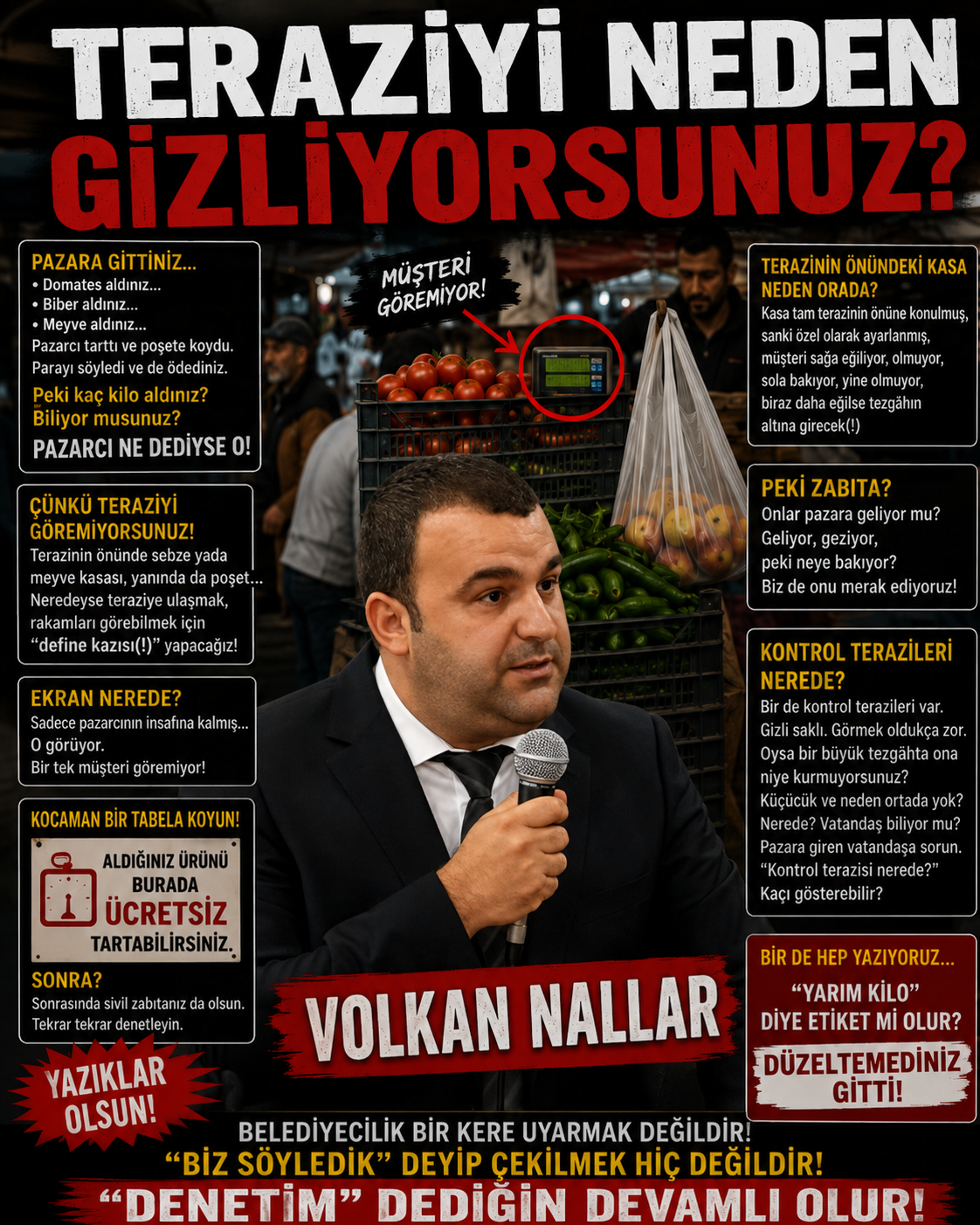 TERAZİYİ NEDEN GİZLİYORSUNUZ?