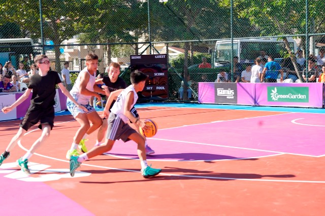 Sokak basketbolu turnuvası başladı