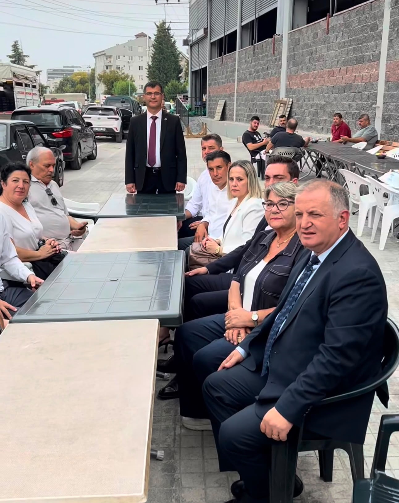 Belediye çalışanı parti programında iddiası