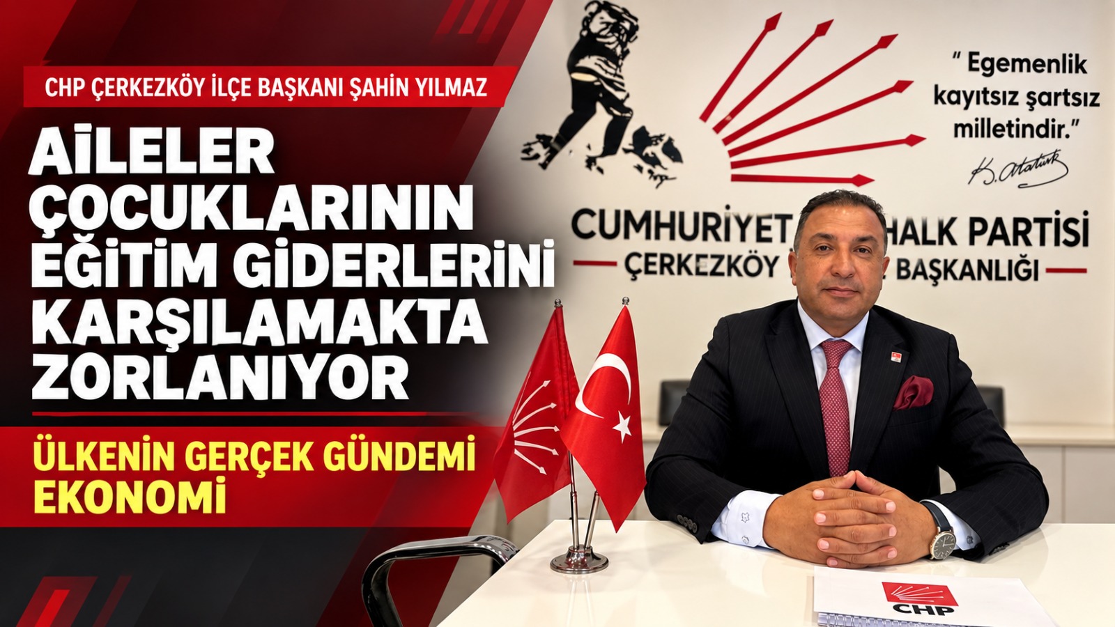 “Aileler Çocuklarının Eğitim Giderlerini Karşılamakta Zorlanıyor”