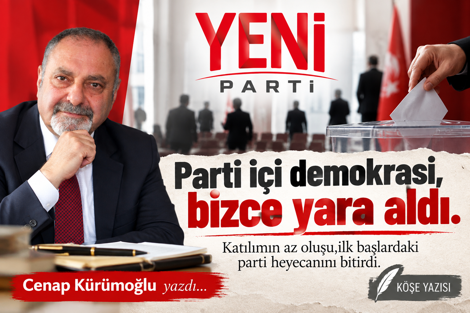 YENİ PARTİ ŞİMDİDEN ESKİDİ