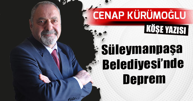 Süleymanpaşa Belediyesi’nde Deprem