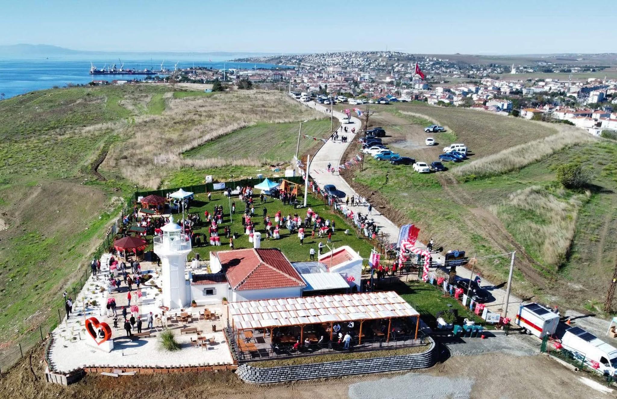 Sit Alanına Kafeterya ve Tuvalet Yapıldı