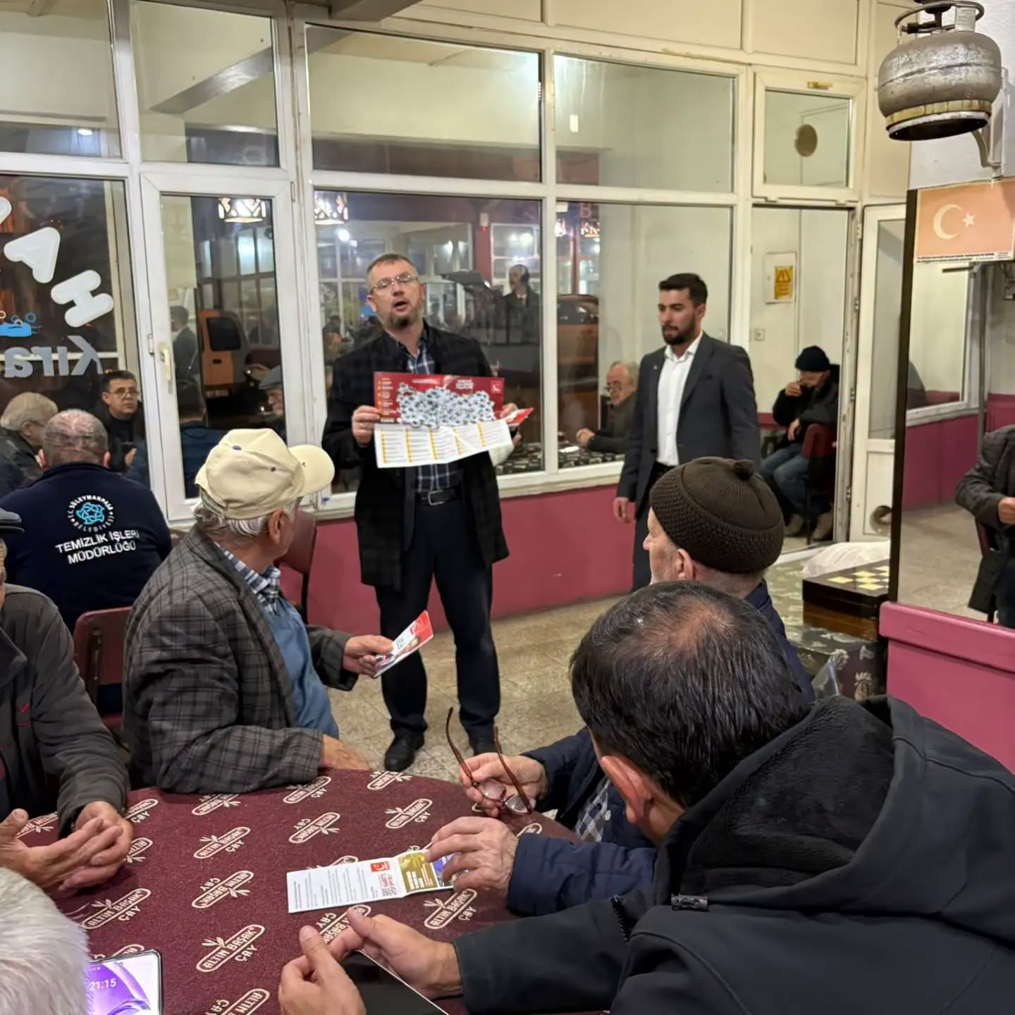 Saadet Partisi, Çınarlı’da sahada