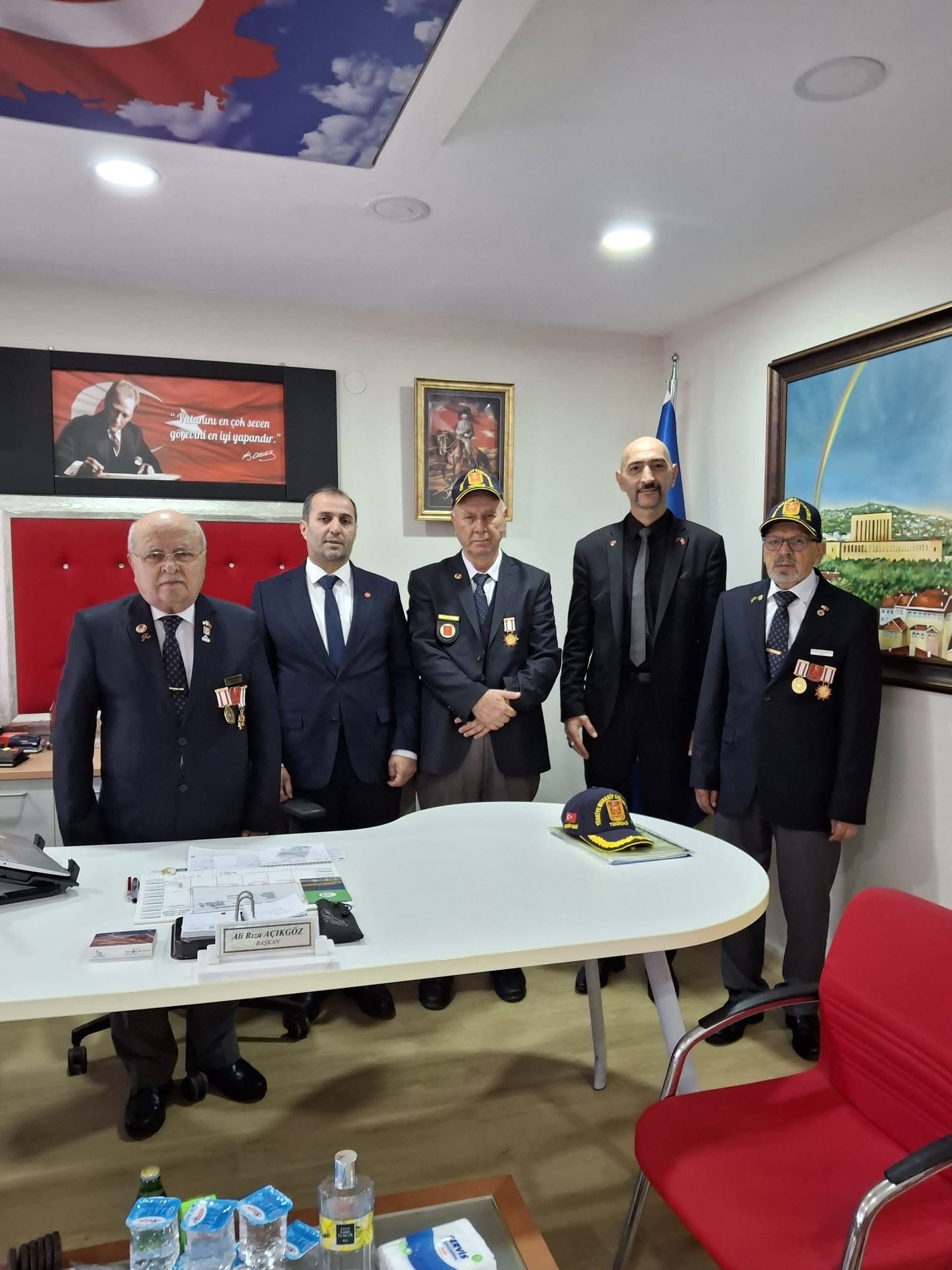 Saadet Partisi’nden gazilere destek