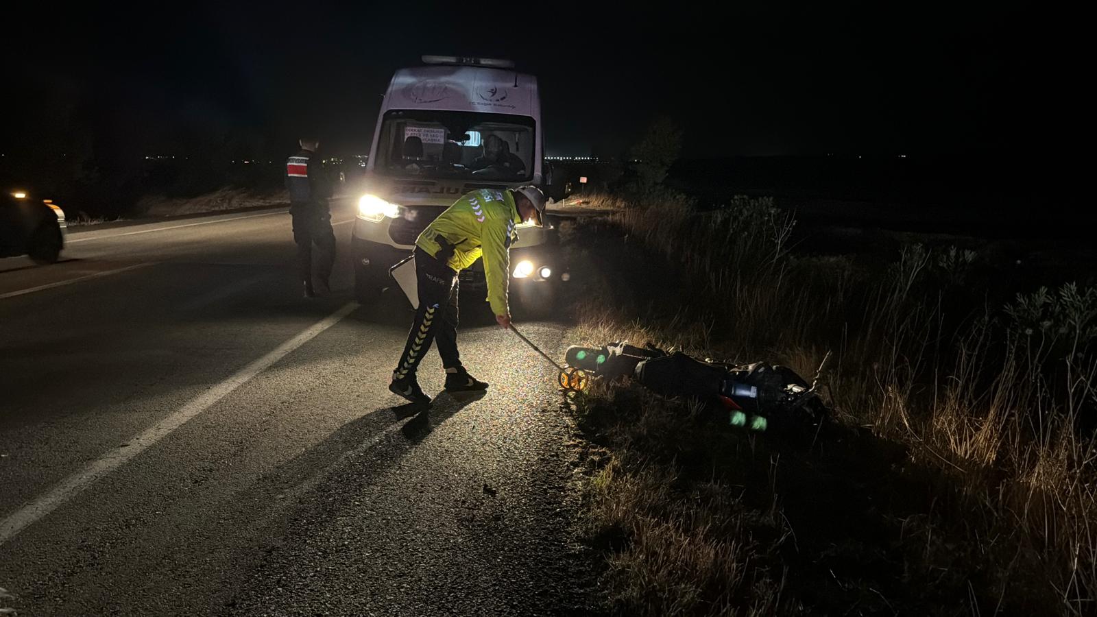 Kamyonun Çarptığı Sürücü Hayatını Kaybetti