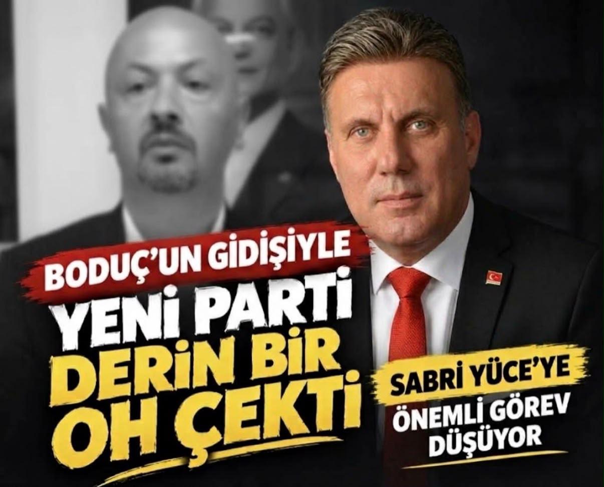 Boduç’un Gidişiyle Yeni Parti Derin Bir Oh Çekti!