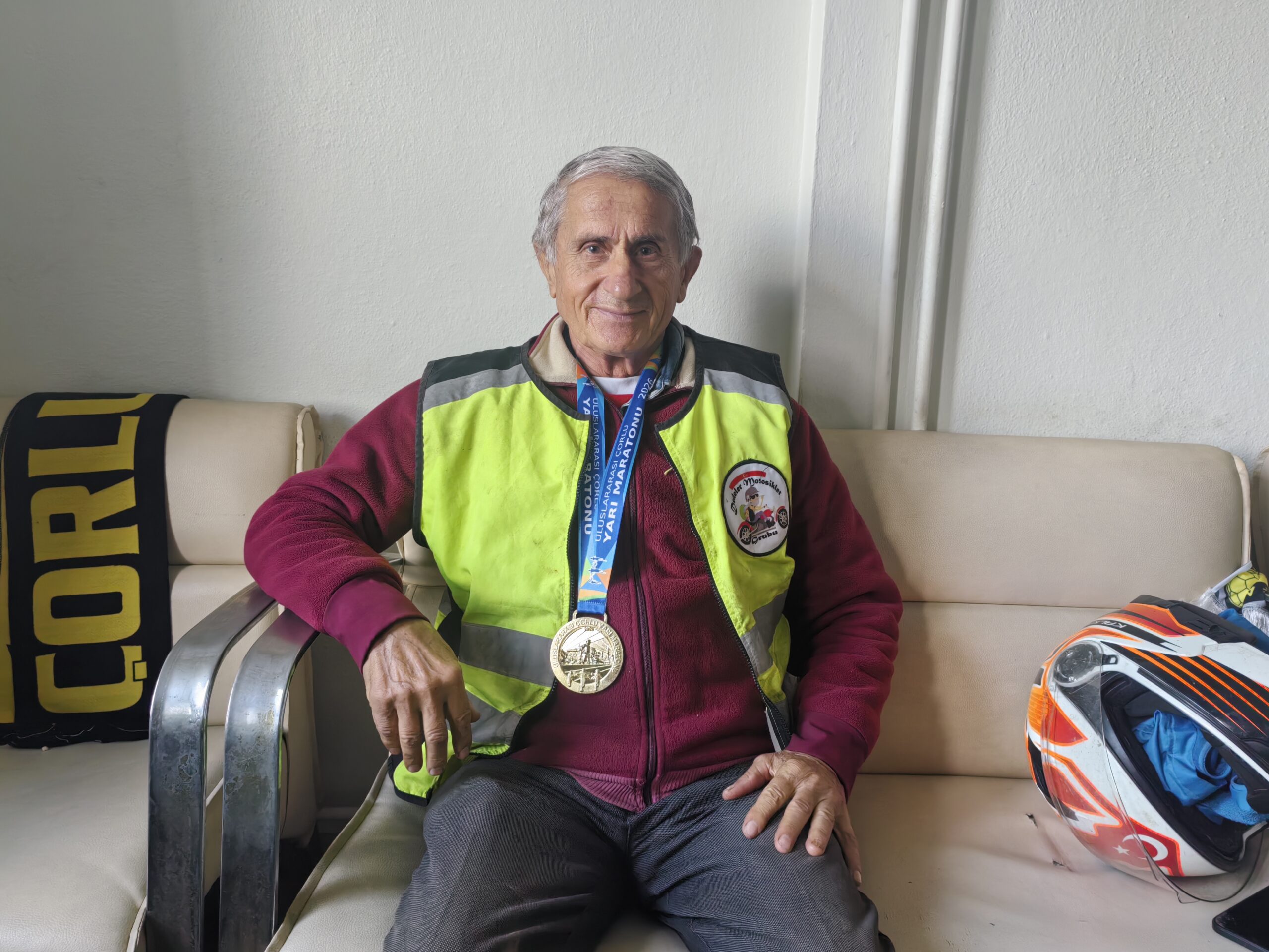 79 yaşında maratonda birinci oldu