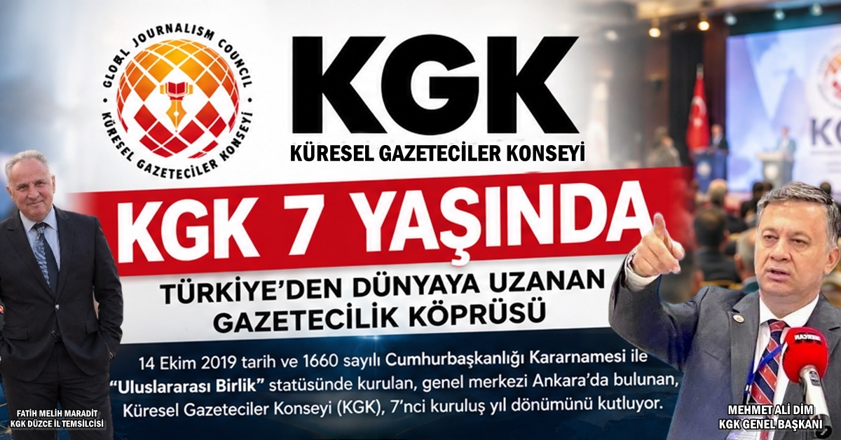 KÜRESEL GAZETECİLER KONSEYİ 7 YAŞINDA